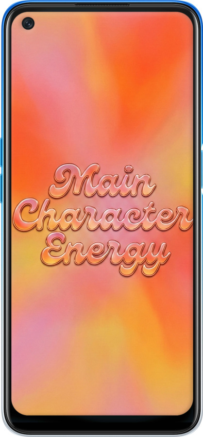 TPU чехол Aura Gradient Main Character Energy Aesthetic Y2K для Oppo A54 - 6783b-2306 изображение 