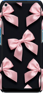 3D пластиковый матовый чехол Coquette Ribbons Dark Coquette для Oppo A54 - 6767m-2306 изображение 