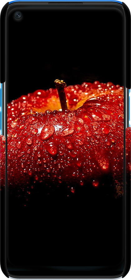 3D пластиковый матовый чехол Яблоко для Oppo A54 - 6022m-2306 изображение 