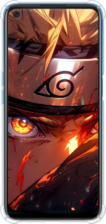 Силикон с усиленными углами чехол Наруто для Oppo A54 - 6277sp-2306 изображение 