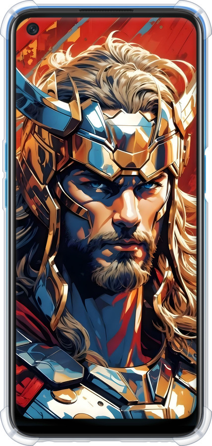 Силіконовий протиударний с посиленими кутами чехол Тор для Oppo A54 - 6384sp-2306 изображение 