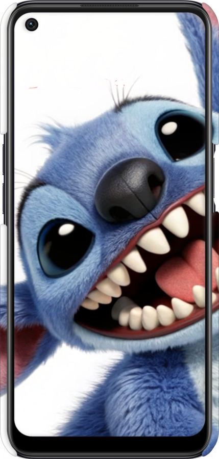 3D пластиковий матовий чехол Стіч для Oppo A55 - 6684m-2273 изображение 