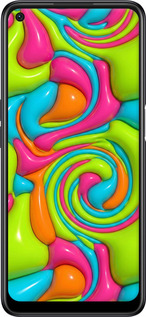 Силиконовый чехол Y2K Jelly Dream для Oppo A55 - 6780u-2273 изображение 