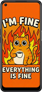 Силіконовий чехол Funny Cat для Oppo A55 - 6786u-2273 изображение 