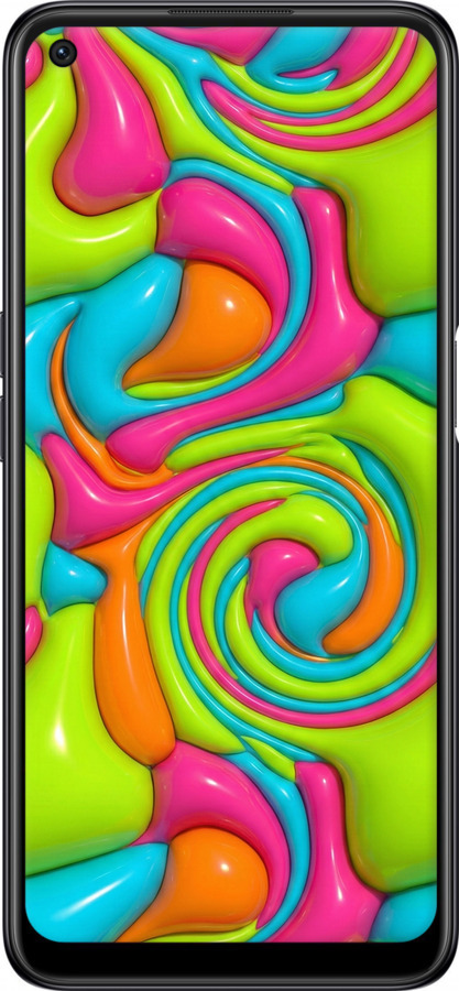 Силиконовый чехол Y2K Jelly Dream для Oppo A55 - 6780u-2273 изображение 