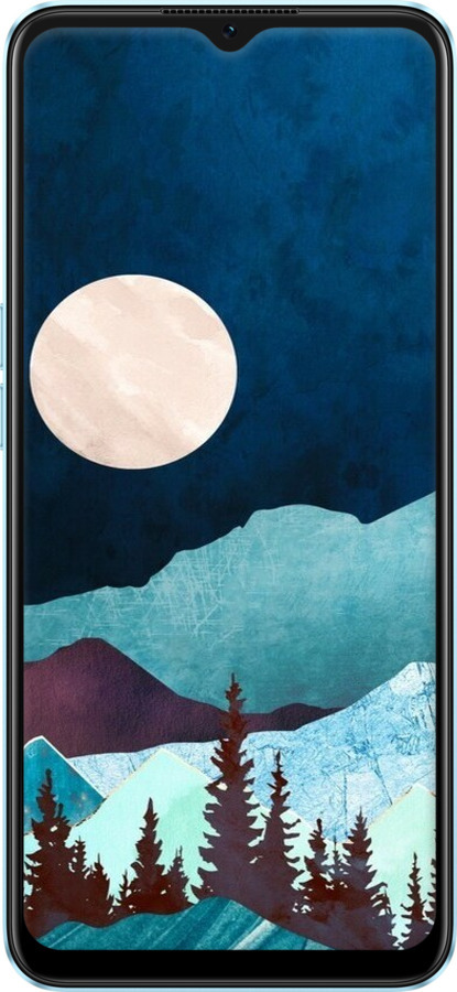 TPU чехол Горная идиллия ночной пейзаж для Oppo A57s - 6488b-2931 изображение 