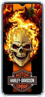 Силикон с усиленными углами чехол Харлей девидсон для Oppo A57s - 6370sp-2931 изображение 