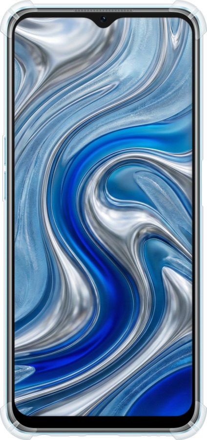 Силіконовий протиударний с посиленими кутами чехол Liquid Chrome для Oppo A57s - 6781sp-2931 изображение 