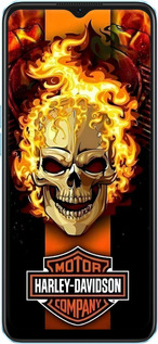 Силиконовый чехол Харлей девидсон для Oppo A57s - 6370u-2931 изображение 
