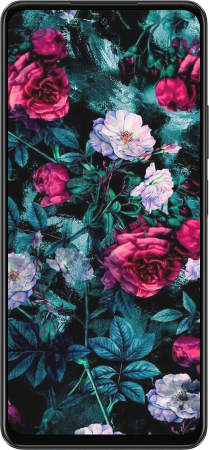 TPU чехол Сад та троянди для Oppo A58 4G - 6483b-3184 изображение 