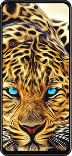 Силіконовий чехол Леопард для Oppo A58 4G - 6611u-3184 изображение 