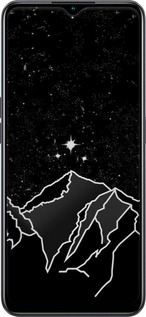 Силіконовий чехол Мінімалістичний гірський краєвид для Oppo A58 5G - 6438u-2950 изображение 