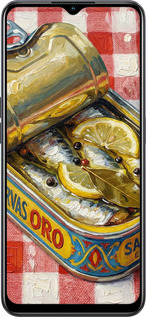 Силіконовий чехол Vintage Sardine Tin Phone для Oppo A78 5G - 6772u-3169 изображение 