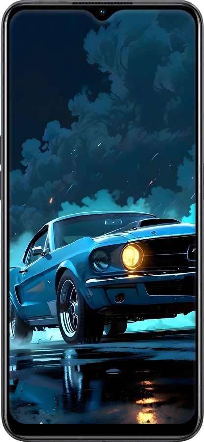 Силиконовый чехол Форд мустанг для Oppo A58 5G - 6374u-2950 изображение 
