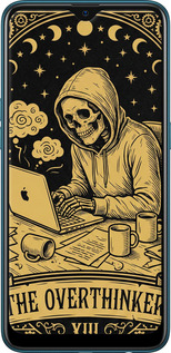 TPU чехол The Overthinker для Oppo A12 - 6774b-2557 изображение 