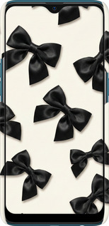 3D пластиковый матовый чехол Dark Coquette для Oppo A12 - 6765m-2557 изображение 