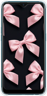 Силикон с усиленными углами чехол Coquette Ribbons Dark Coquette для Oppo A5S - 6767sp-1892 изображение 