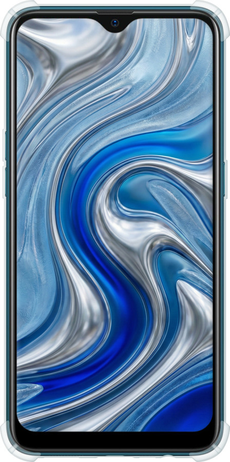 Силіконовий протиударний с посиленими кутами чехол Liquid Chrome для Oppo A5S - 6781sp-1892 изображение 