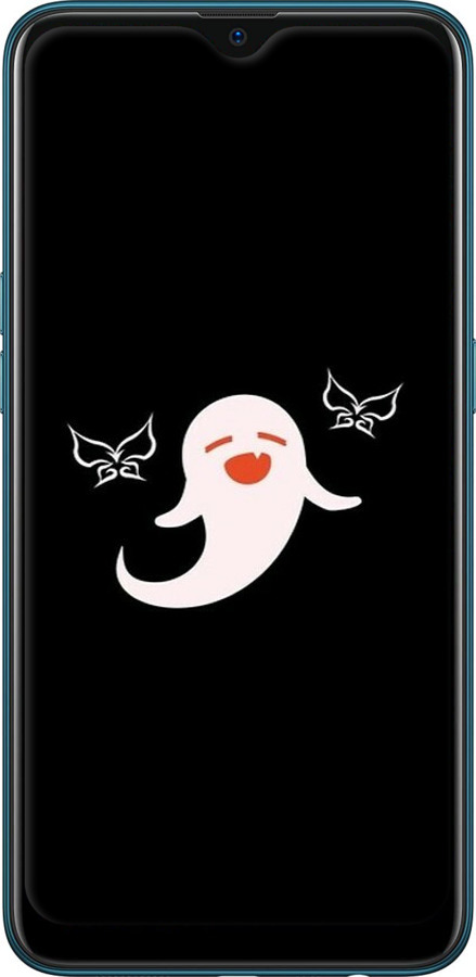 2D пластиковый чехол Genshin Impact Ху Тао Искусство духа-призрака для Oppo A12 - 6534t-2557 изображение 