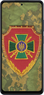 Силіконовий чехол Прикордона служба України  для Oppo A5X 4G/5G - 1091u-4090 изображение 