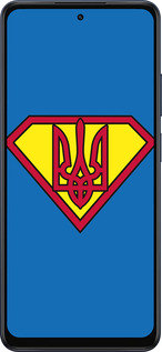 Силиконовый чехол Супер Тризуб для Oppo A5X 4G/5G - 1164u-4090 изображение 