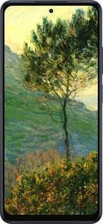 Силиконовый чехол Клод Моне для Oppo A5X 4G/5G - 1193u-4090 изображение 