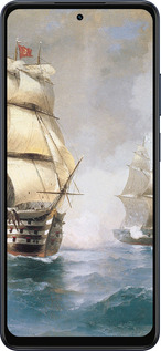 Силиконовый чехол Айвазовский. Корабли для Oppo A5X 4G/5G - 160u-4090 изображение 