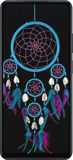 Силиконовый чехол Ловец снов для Oppo A5X 4G/5G - 4070u-4090 изображение 