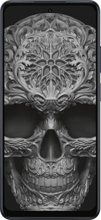 Силиконовый чехол skull-ornament для Oppo A5X 4G/5G - 4101u-4090 изображение 