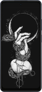 Силіконовий чехол Змія в руці для Oppo A5X 4G/5G - 4149u-4090 изображение 