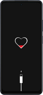 Силиконовый чехол Подзарядка сердца для Oppo A5X 4G/5G - 4274u-4090 изображение 