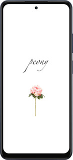 Силиконовый чехол Пион для Oppo A5X 4G/5G - 4366u-4090 изображение 