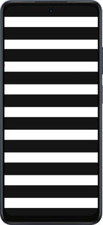 Силиконовый чехол Черно-белые полосы для Oppo A5X 4G/5G - 4461u-4090 изображение 