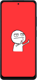 Силиконовый чехол Мем для Oppo A5X 4G/5G - 4578u-4090 изображение 