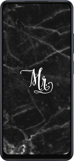 Силиконовый чехол Мрамор1 для Oppo A5X 4G/5G - 4582u-4090 изображение 