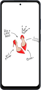 Силіконовий чехол Жінка для Oppo A5X 4G/5G - 4599u-4090 изображение 