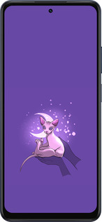 Силіконовий чехол Кіт2 для Oppo A5X 4G/5G - 4676u-4090 изображение 