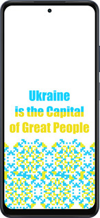 Силиконовый чехол Ukraine для Oppo A5X 4G/5G - 5283u-4090 изображение 