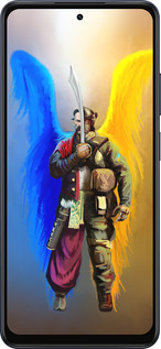 Силиконовый чехол Воин-Ангел для Oppo A5X 4G/5G - 5317u-4090 изображение 