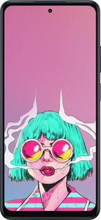 Силиконовый чехол Поп арт девушка для Oppo A5X 4G/5G - 5378u-4090 изображение 