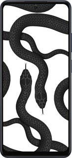 Силиконовый чехол Змеи для Oppo A5X 4G/5G - 5473u-4090 изображение 