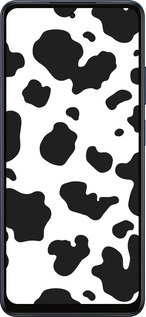 Силиконовый чехол Шкура коровы для Oppo A5X 4G/5G - 5576u-4090 изображение 