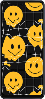 Силиконовый чехол Смайлы v3 для Oppo A5X 4G/5G - 5623u-4090 изображение 