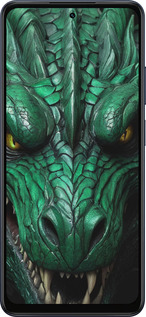 Силиконовый чехол Зелёный дракон v2 для Oppo A5X 4G/5G - 5817u-4090 изображение 