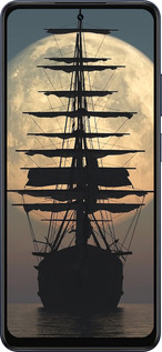 Силиконовый чехол Корабль для Oppo A5X 4G/5G - 5998u-4090 изображение 