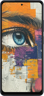 Силиконовый чехол Цветная фреска для Oppo A5X 4G/5G - 6032u-4090 изображение 