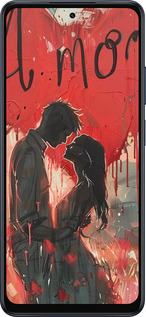 Силиконовый чехол Amore для Oppo A5X 4G/5G - 6047u-4090 изображение 