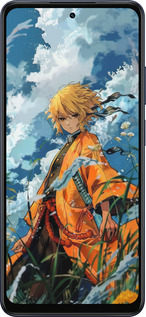 Силиконовый чехол Zenitsu Agatsuma для Oppo A5X 4G/5G - 6117u-4090 изображение 