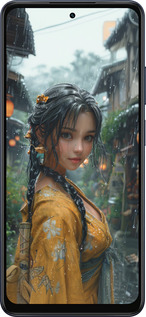 Силиконовый чехол Anime-girl для Oppo A5X 4G/5G - 6133u-4090 изображение 