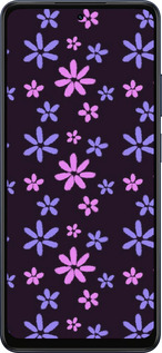 Силиконовый чехол с  цветами для Oppo A5X 4G/5G - 6258u-4090 изображение 